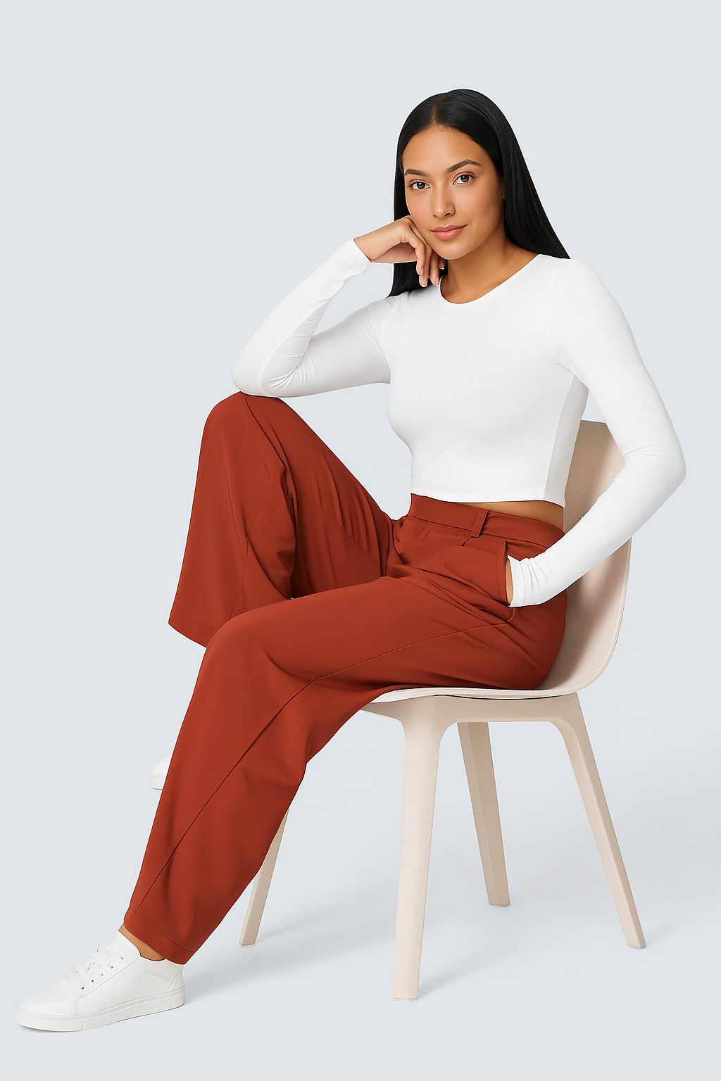 Allura Flex: High Waisted Work Pants