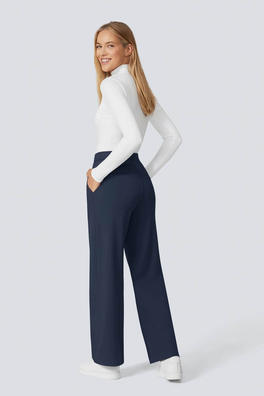 Allura Flex: High Waisted Work Pants