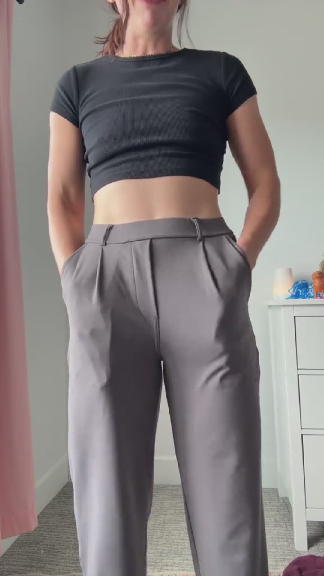 Allura Flex: High Waisted Work Pants video