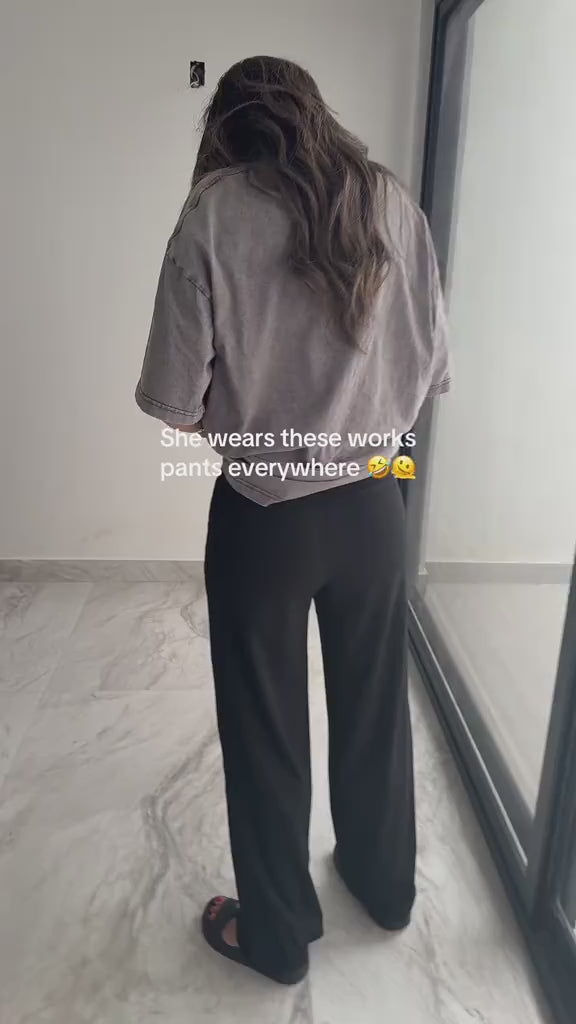 Allura Flex: High Waisted Work Pants video